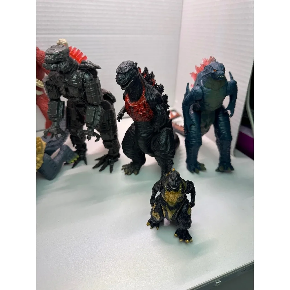 Godzilla Monsterverse Action Figure Lot Mechagodzilla Shin Godzilla Skar King6pc